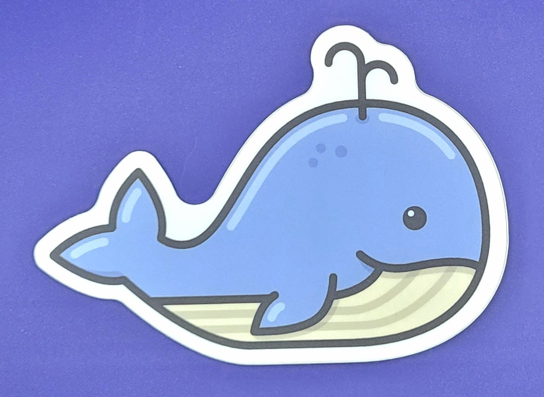 Whale Sticker