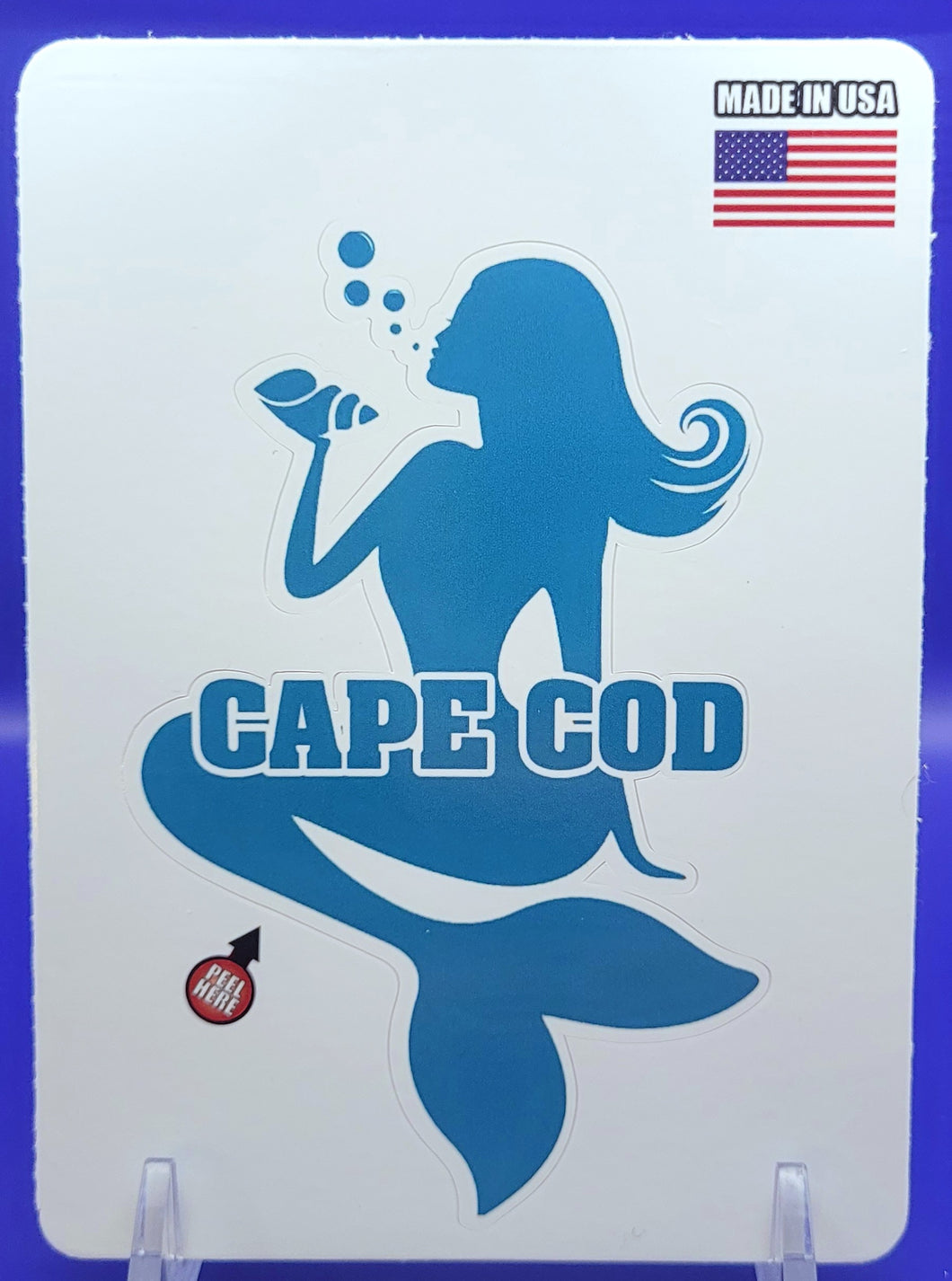 Cape Cod Mermaid Sticker