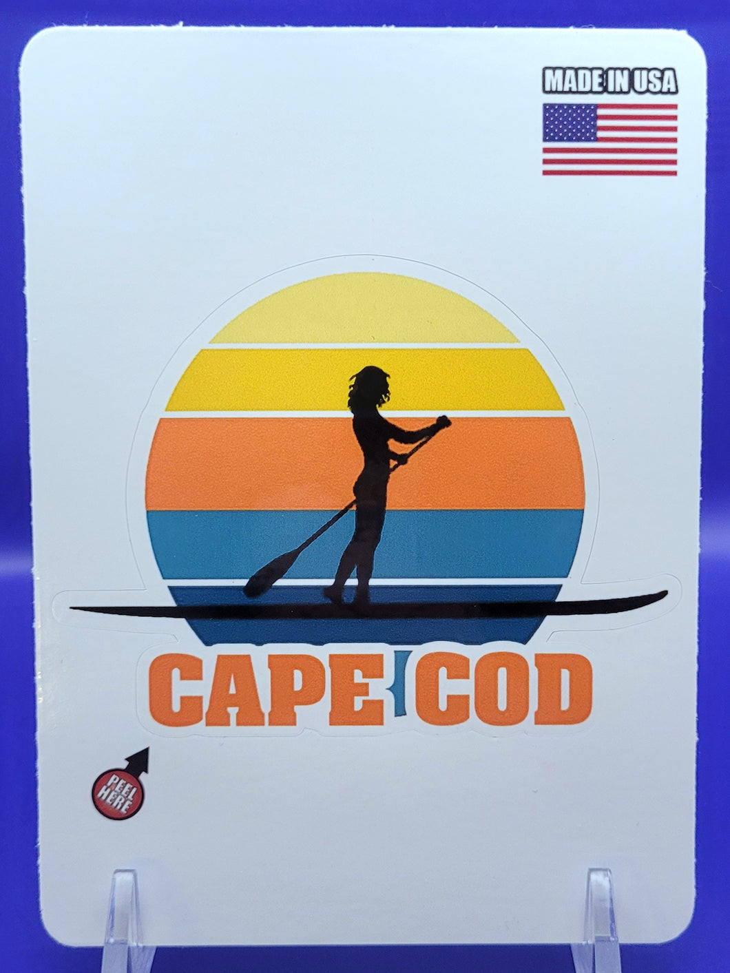 Cape Cod Paddle Board Sticker