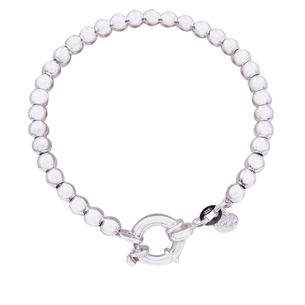 LOLA The Ball Bracelet -Sterling Silver- 7