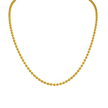 Load image into Gallery viewer, LOLA The Ball Chain -18k Gold -18&quot;
