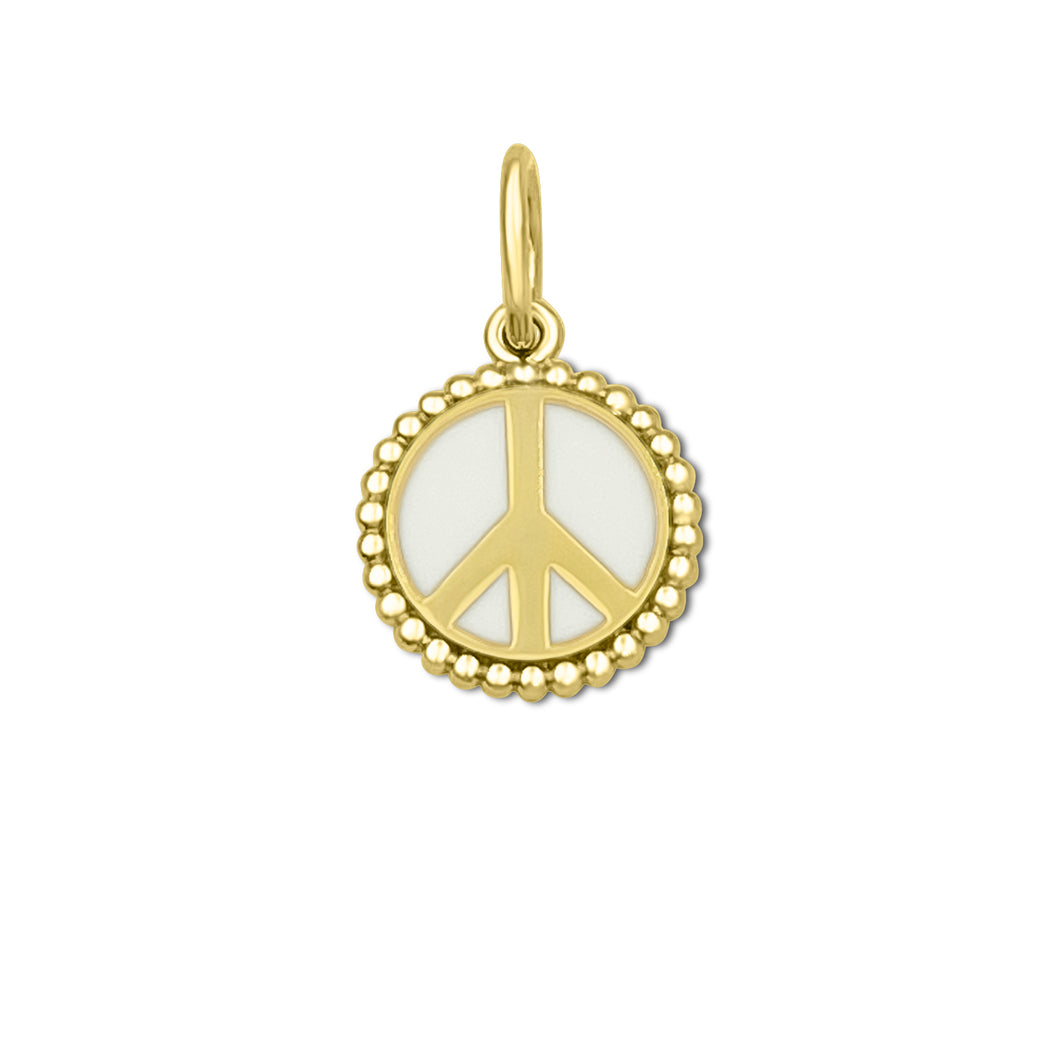 LOLA Peace Sign Small Pendant