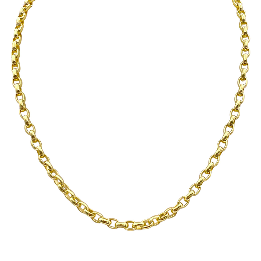 LOLA The Signature Rolo Chain -18k Gold- 18