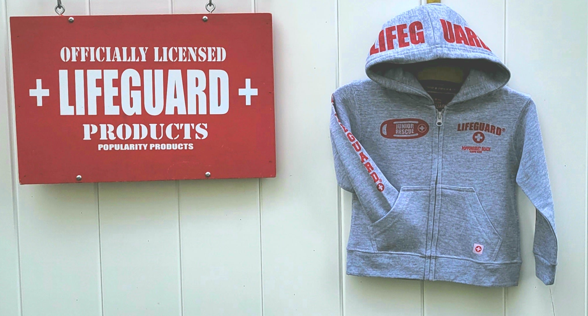 Lifeguard zip up hoodie