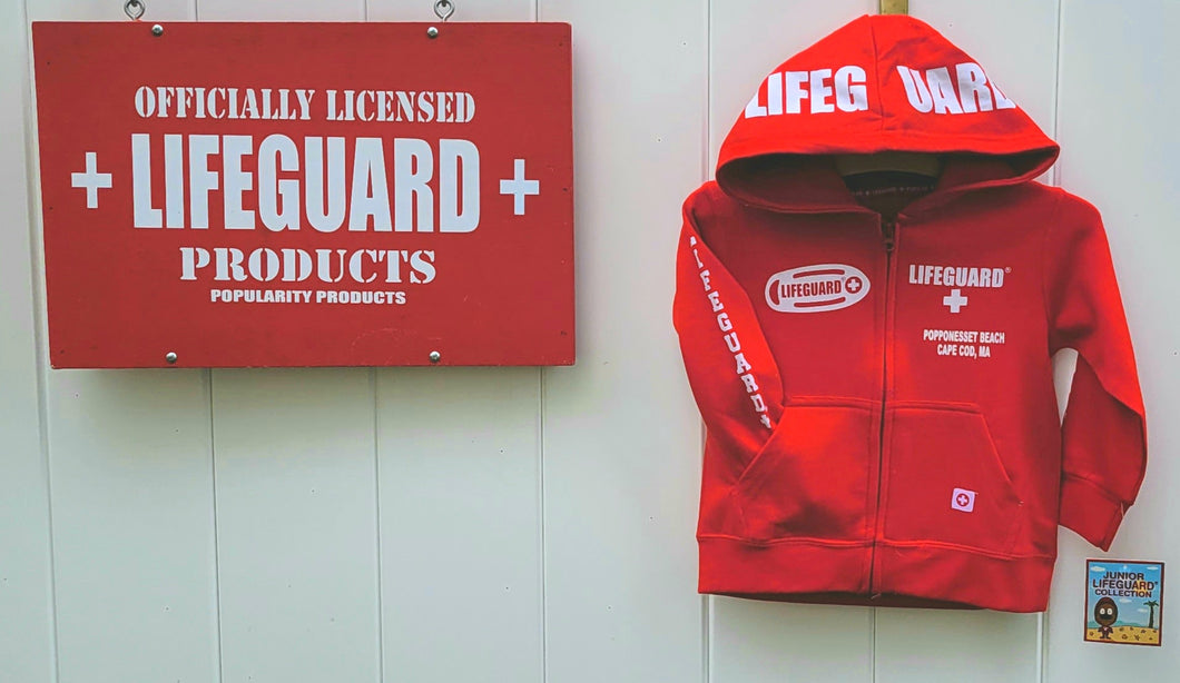 Lifeguard Toddler Zip Up Hoodie